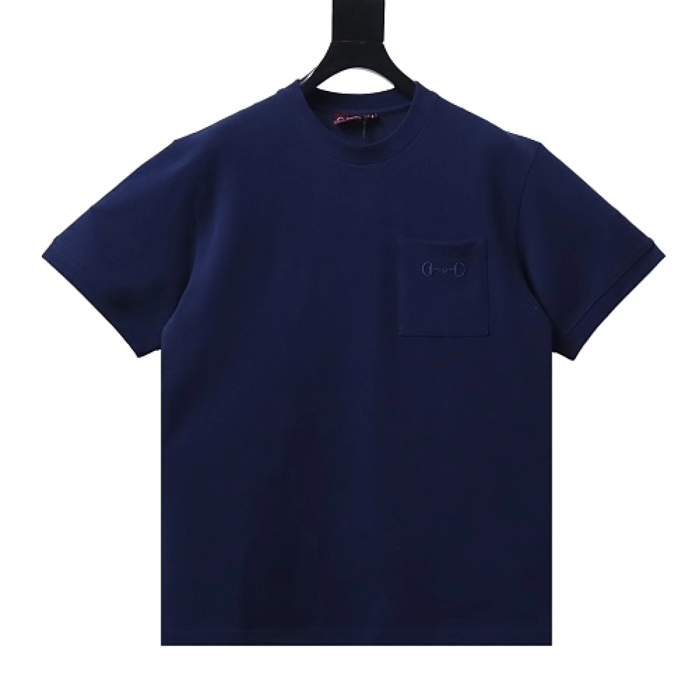 Gucci Pocket Horsebit Embroidered T-Shirt Dark Blue