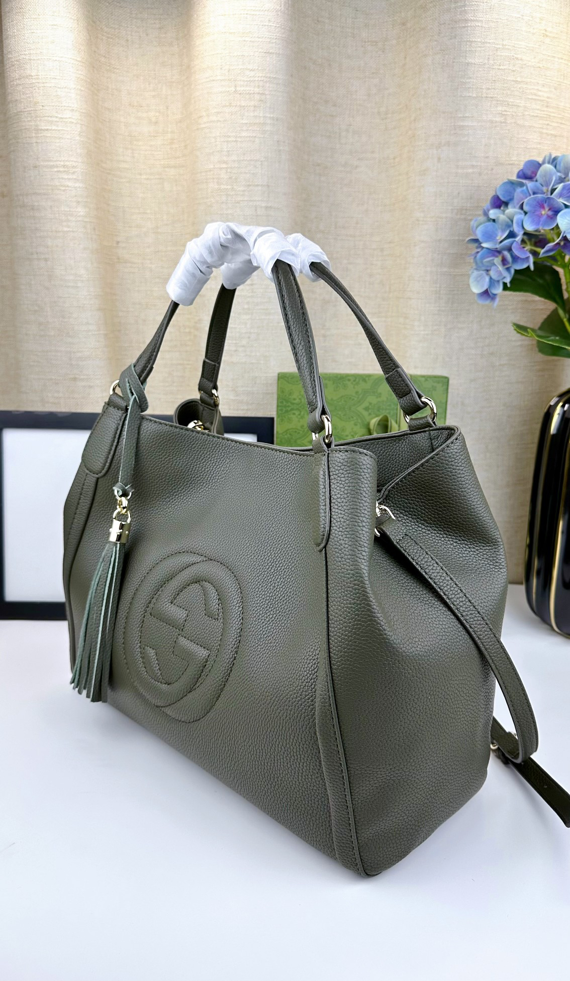 Gucci Soho Leather 2-Way Shoulder Bag