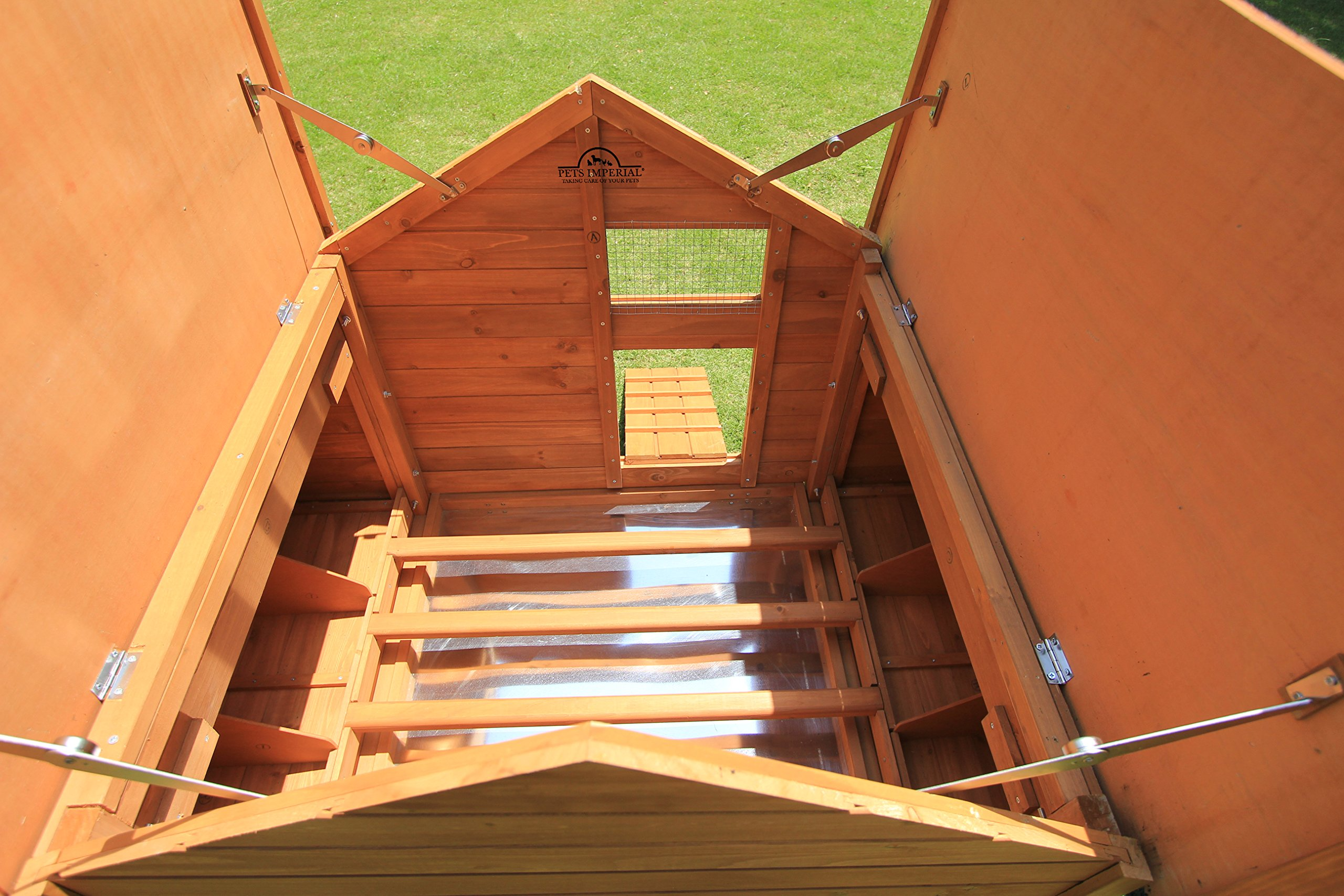 Double Savoy Large Chicken Coop with 2 Nest Boxes Suitable Up
