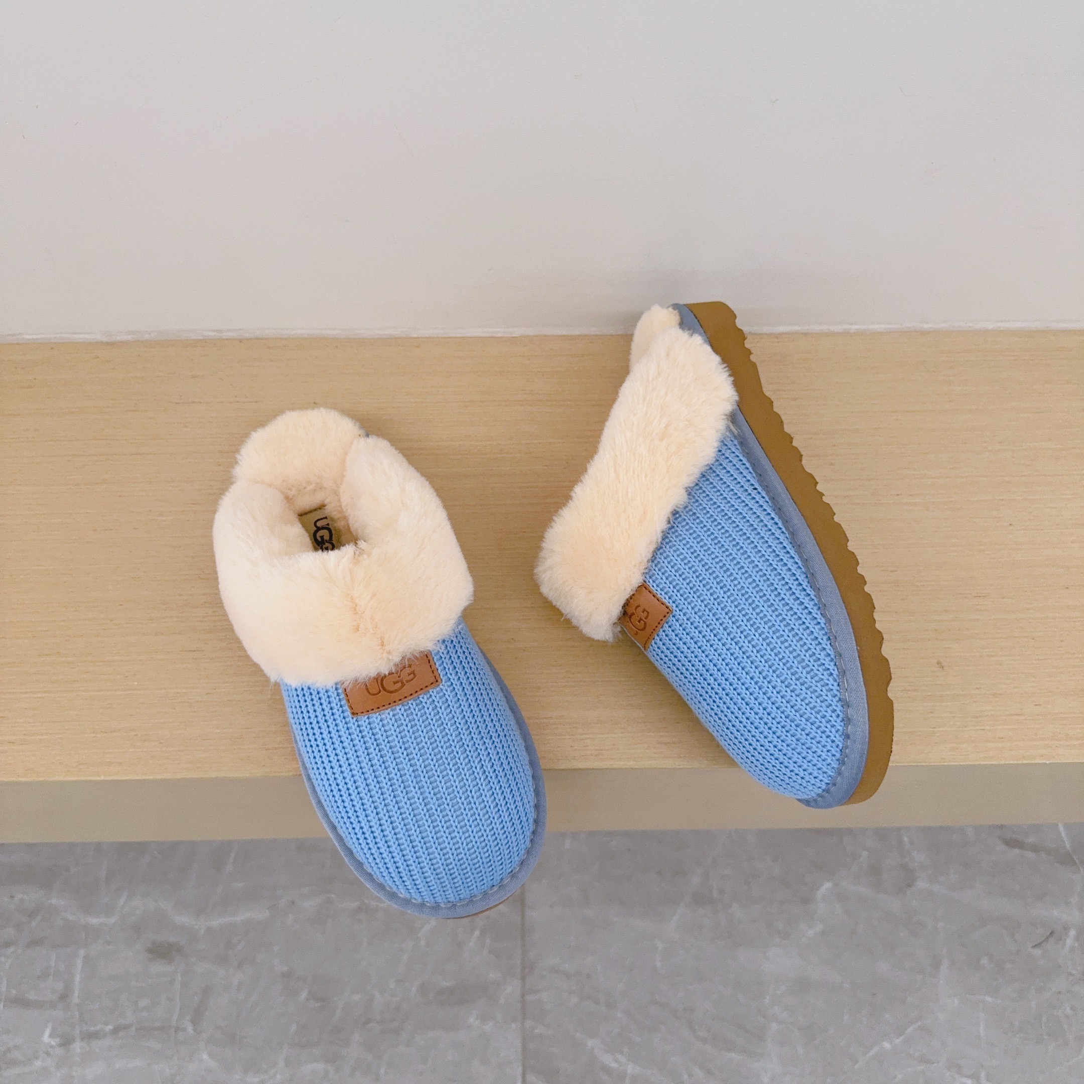 UGG Kids Knit Slippers