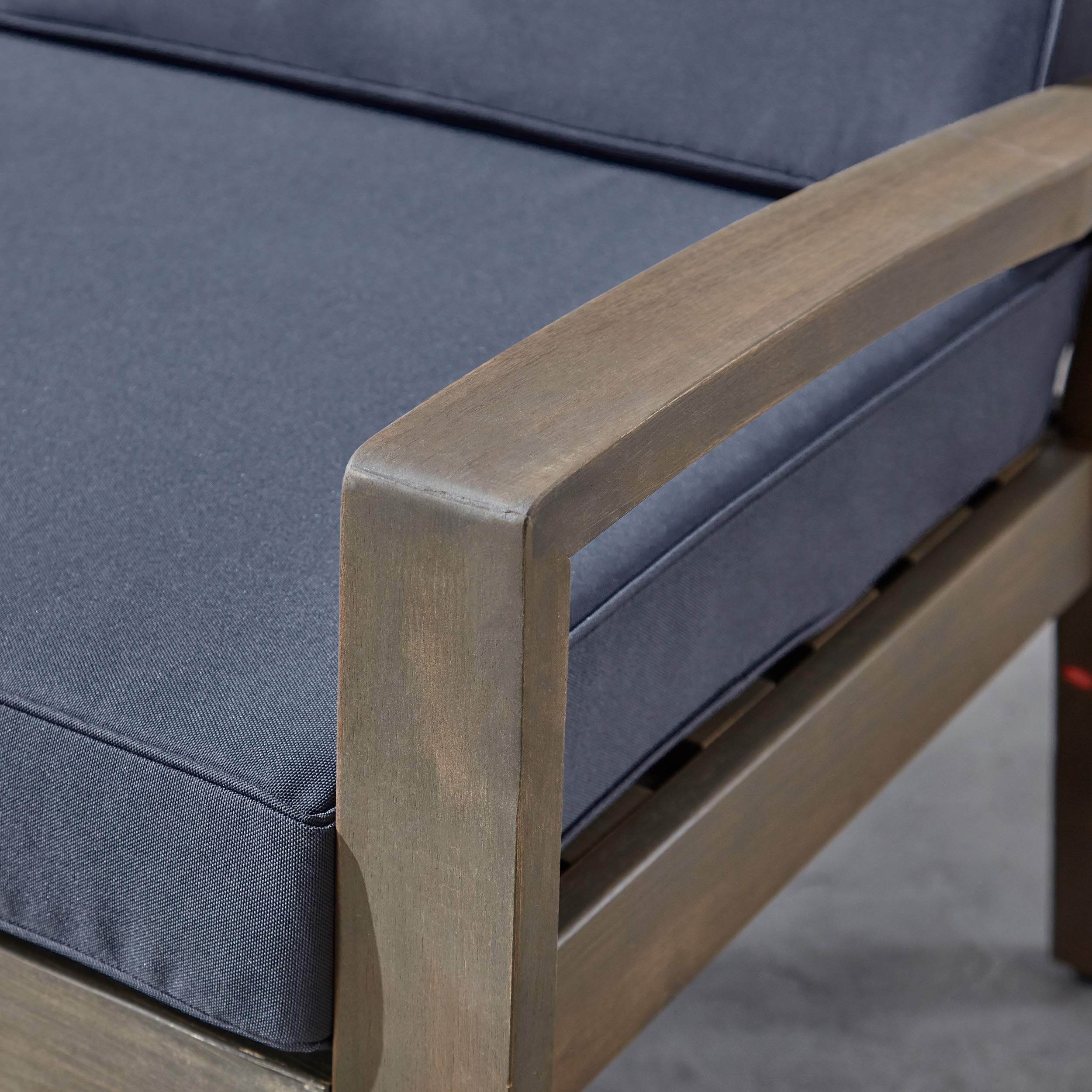 7-Seater Sectional Sofa Set for Patio with Loveseat