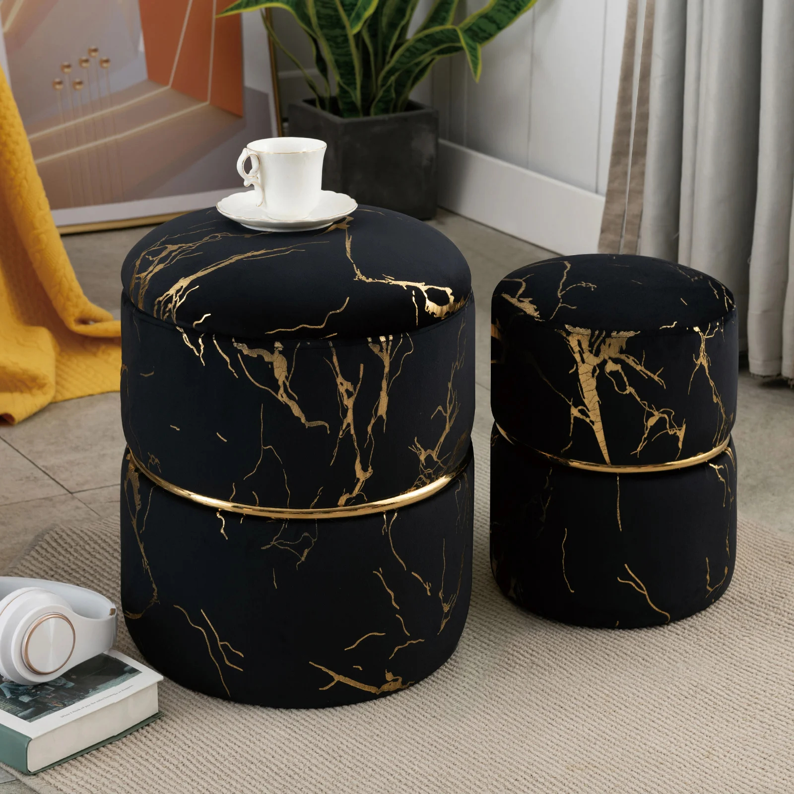 Lilly-Eve Upholstered Storage Ottoman