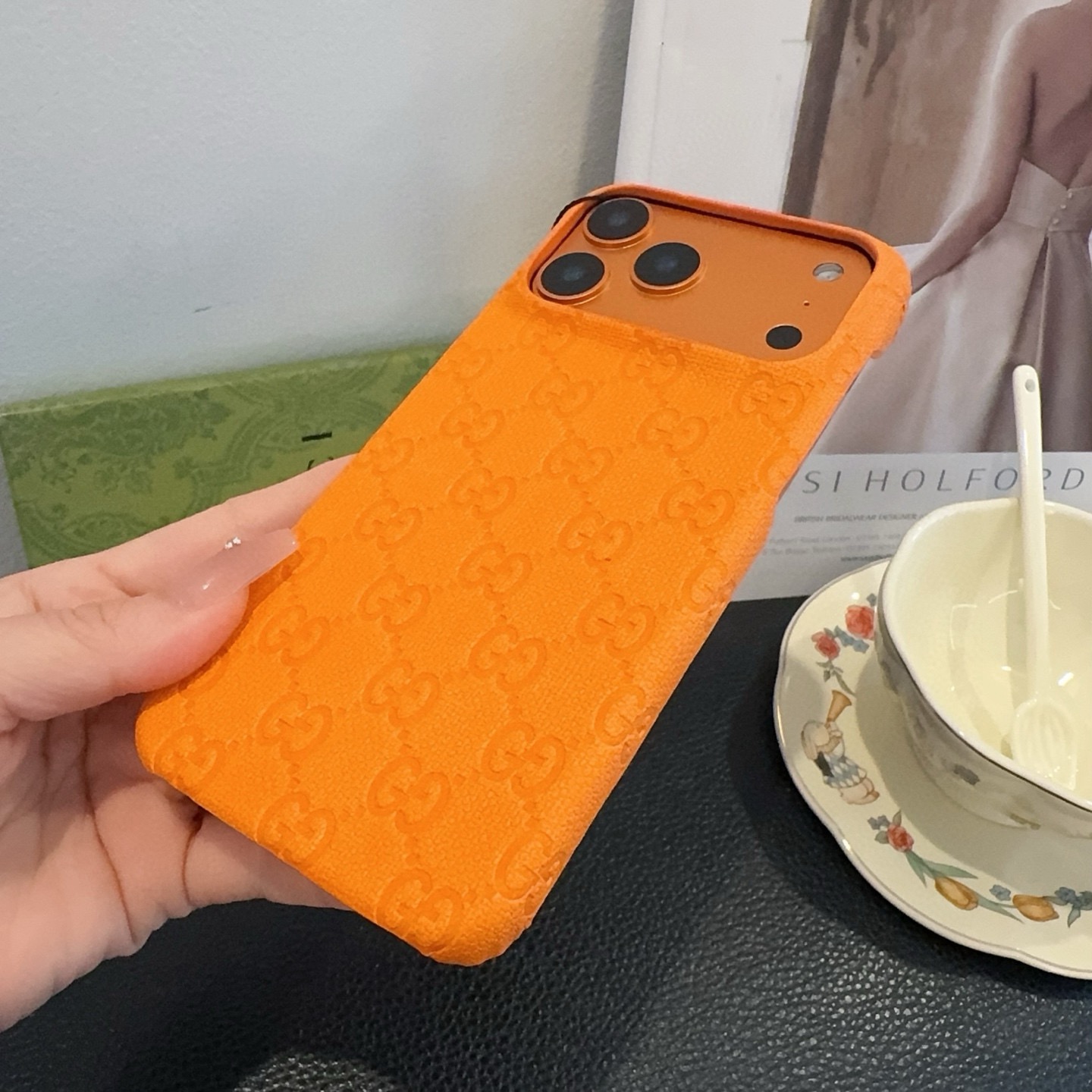 Gucci Starry Series GG Embossed iPhone Case
