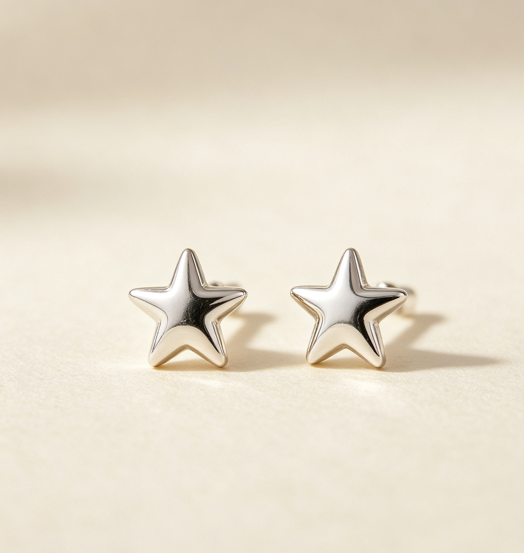 Playful Star Stud Earrings