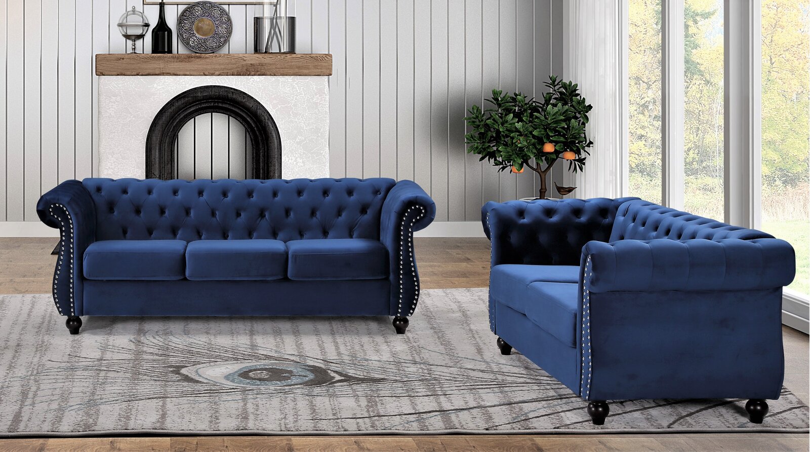 Felan 2 Piece Living Room Set