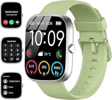Smart Watch for Men Women (Answer/Make Call), 2024 HD 1.91