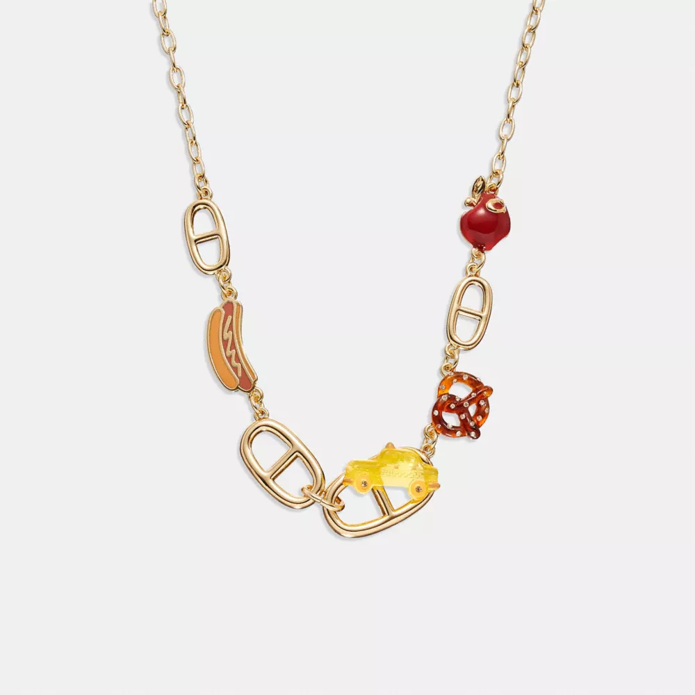 COAthtCH Nyc Charm Necklace