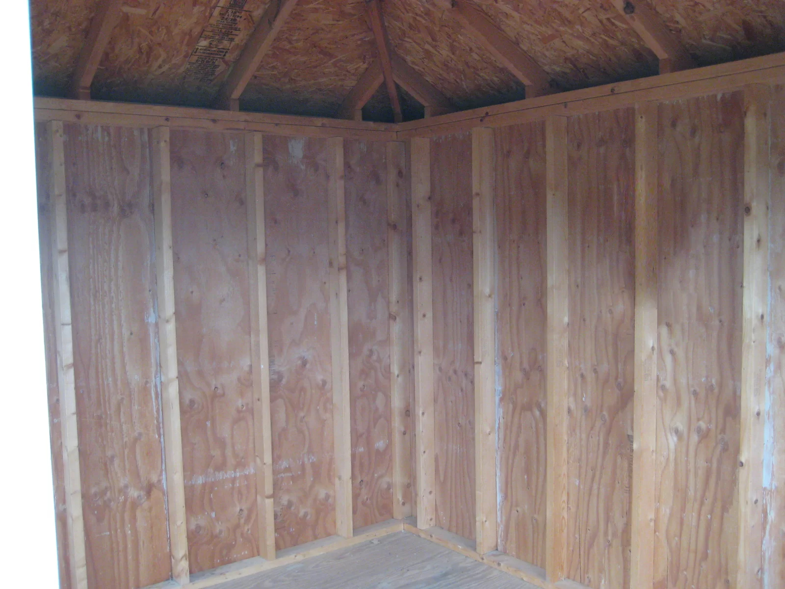 Colonial 10 ft. W x 10 ft. D Wooden Storage Shed