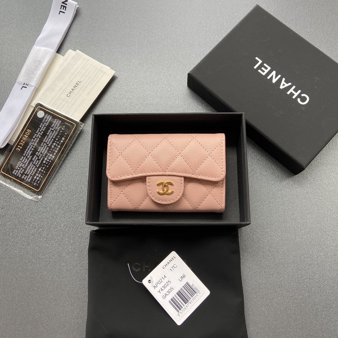 Chanel wallet card holder