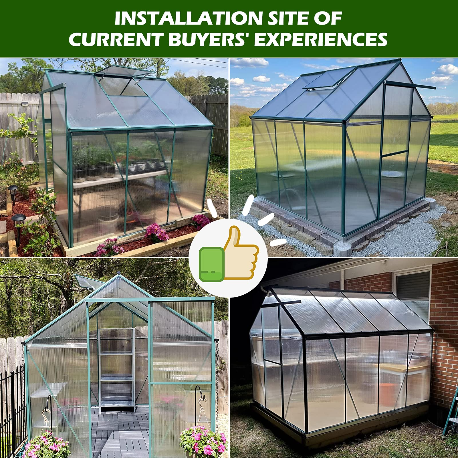 6x8 Hobby Greenhouse