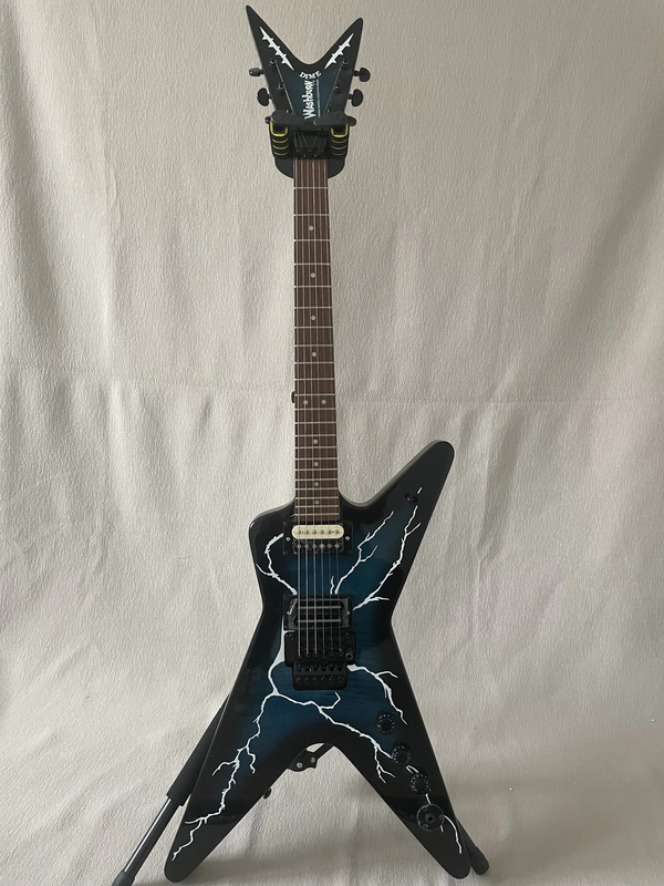 Custom DIME Washburn Dimebag Darrell Signature Model Electric Guitar Dark