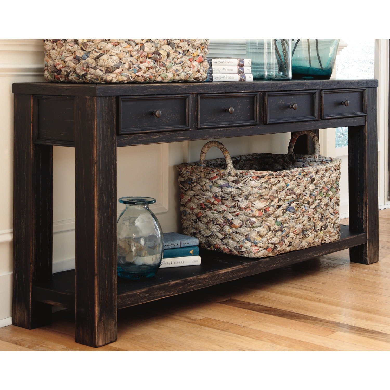 Gavelston 4 Drawer Sofa / Console Table