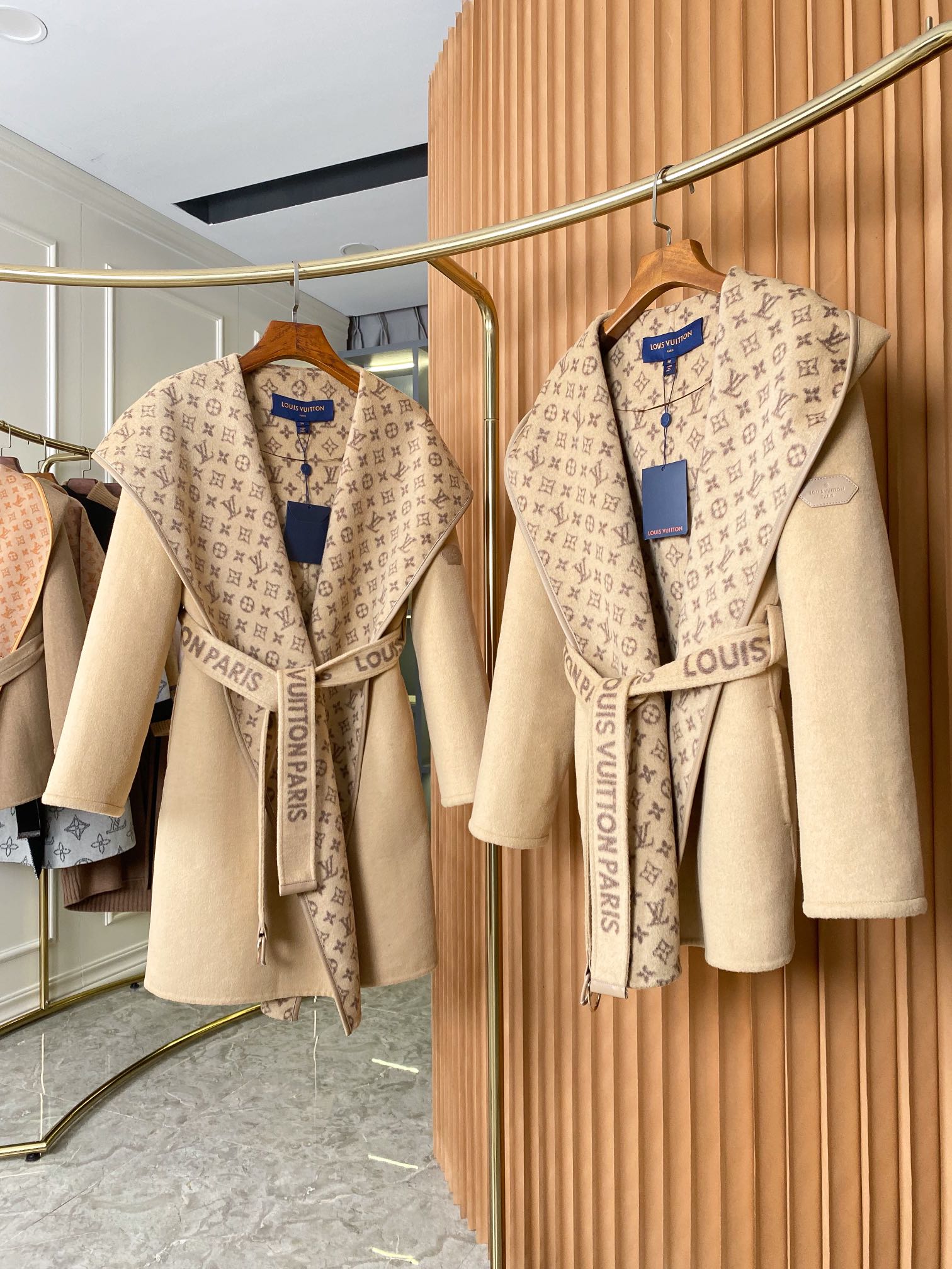 LV cashmere coat