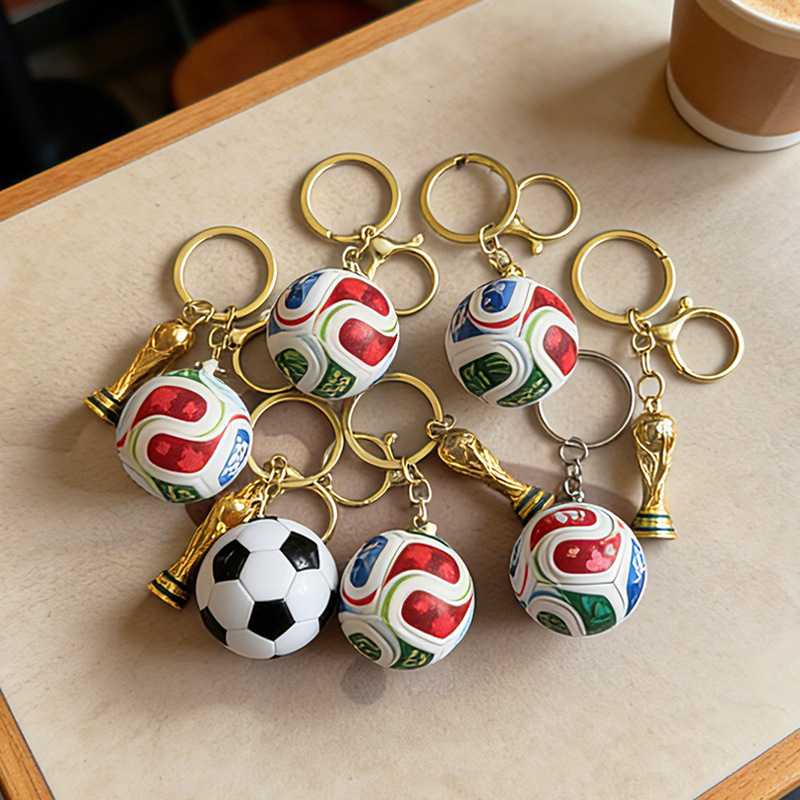 2026 FIFA World Cup Football Keychain/World Cup Trophy Pendant Gift