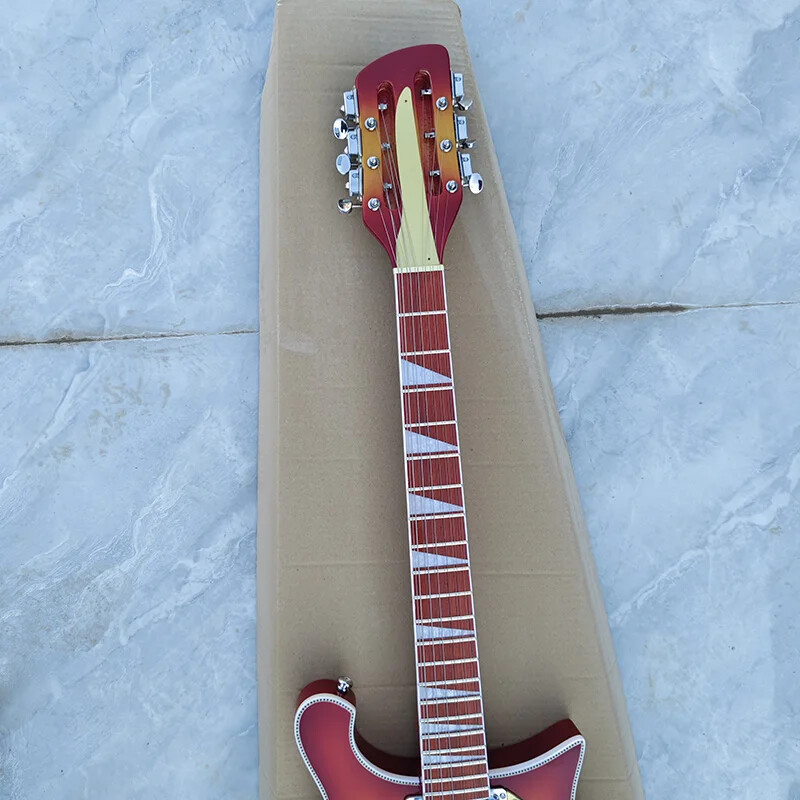 Electric Guitar R Shaped Tailpiece, RoseWood Fingerboard 6 strings Top