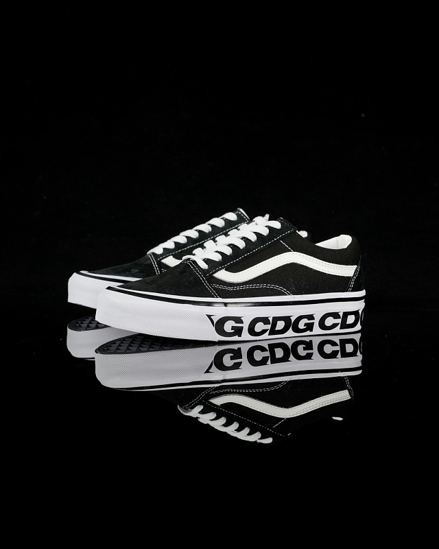 Vans Skool CDG Logo Black