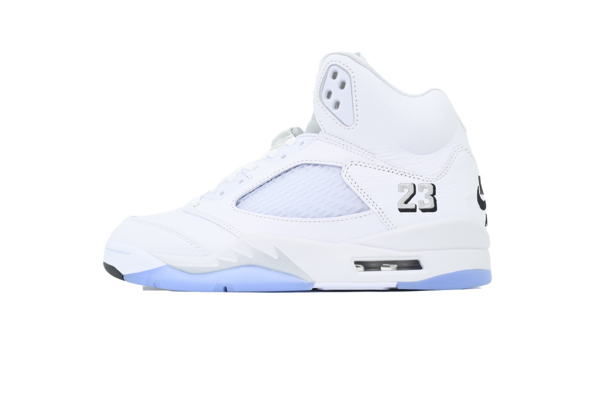 Air Jordan 5 Retro White Metallic 2026 HQ7978-103