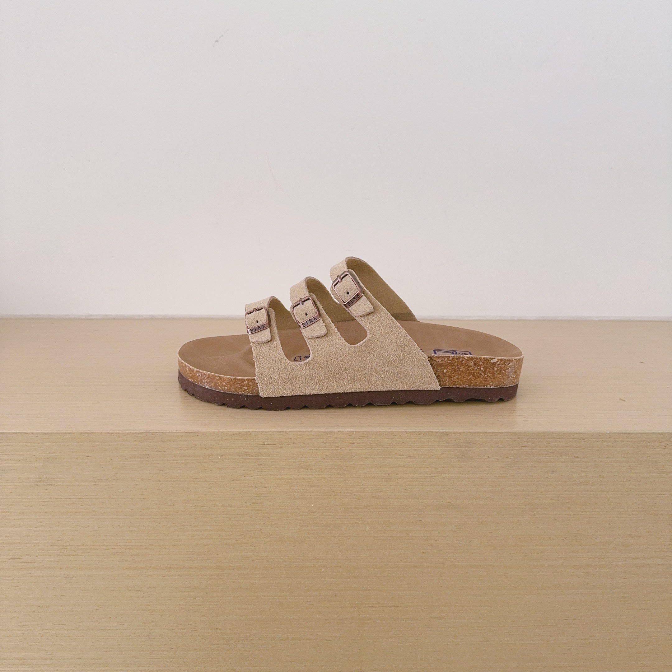 Birken-Style Three-Strap Sandals