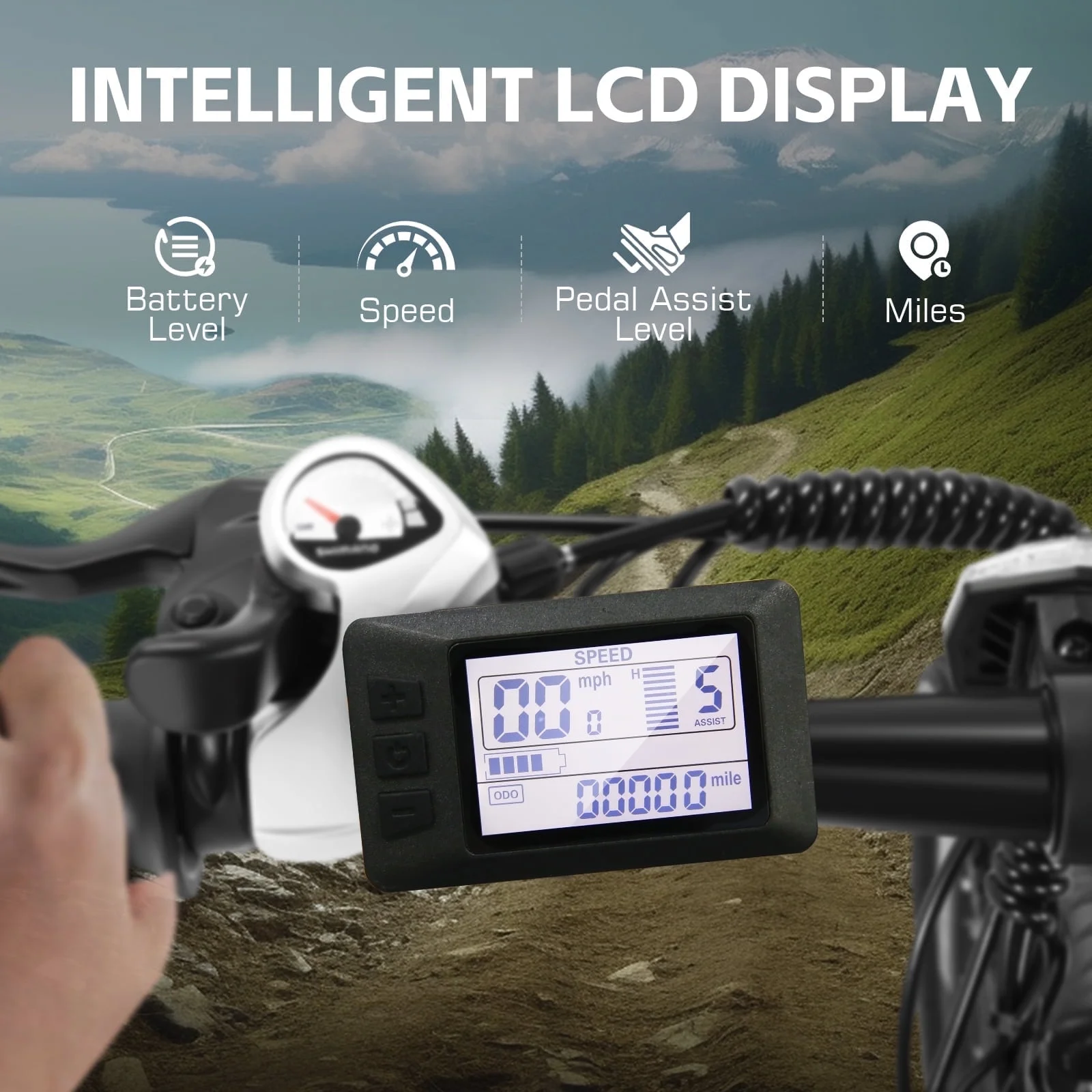 Gocio 27.5in Electric Mountain Bike, 750W Peak, 48V 10.4Ah