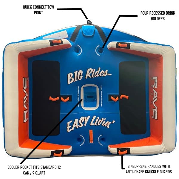 Big Easy Boat Towable Water Tube for 2-4 Riders