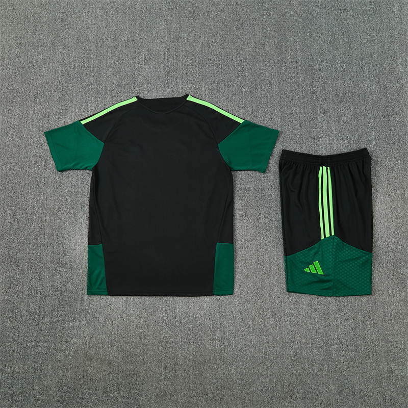 Short Sleeves Mexico 2026/27 Training Suit Black