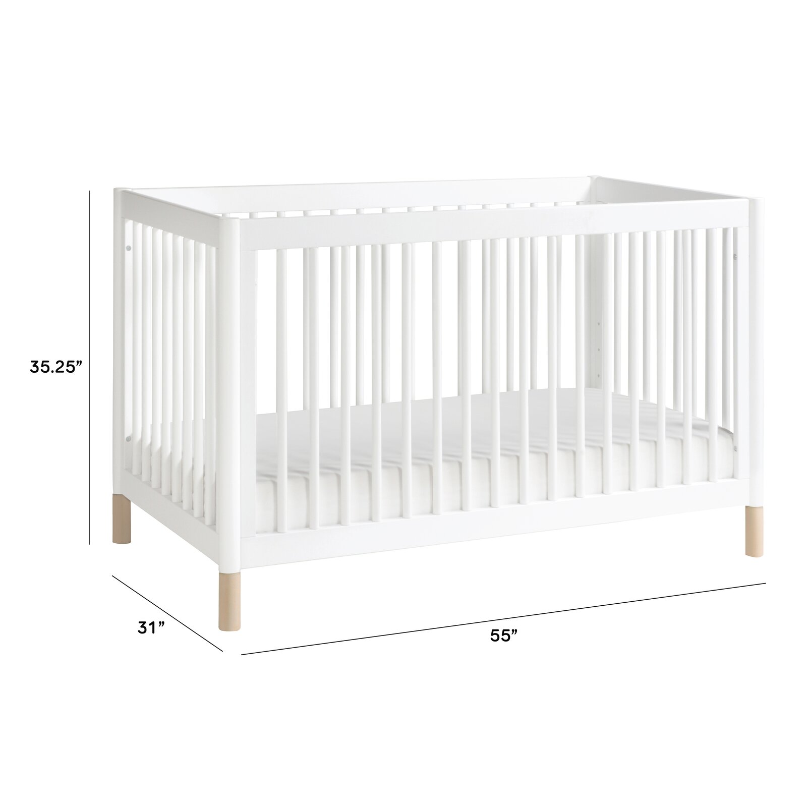 Gelato 4-in-1 Convertible Crib