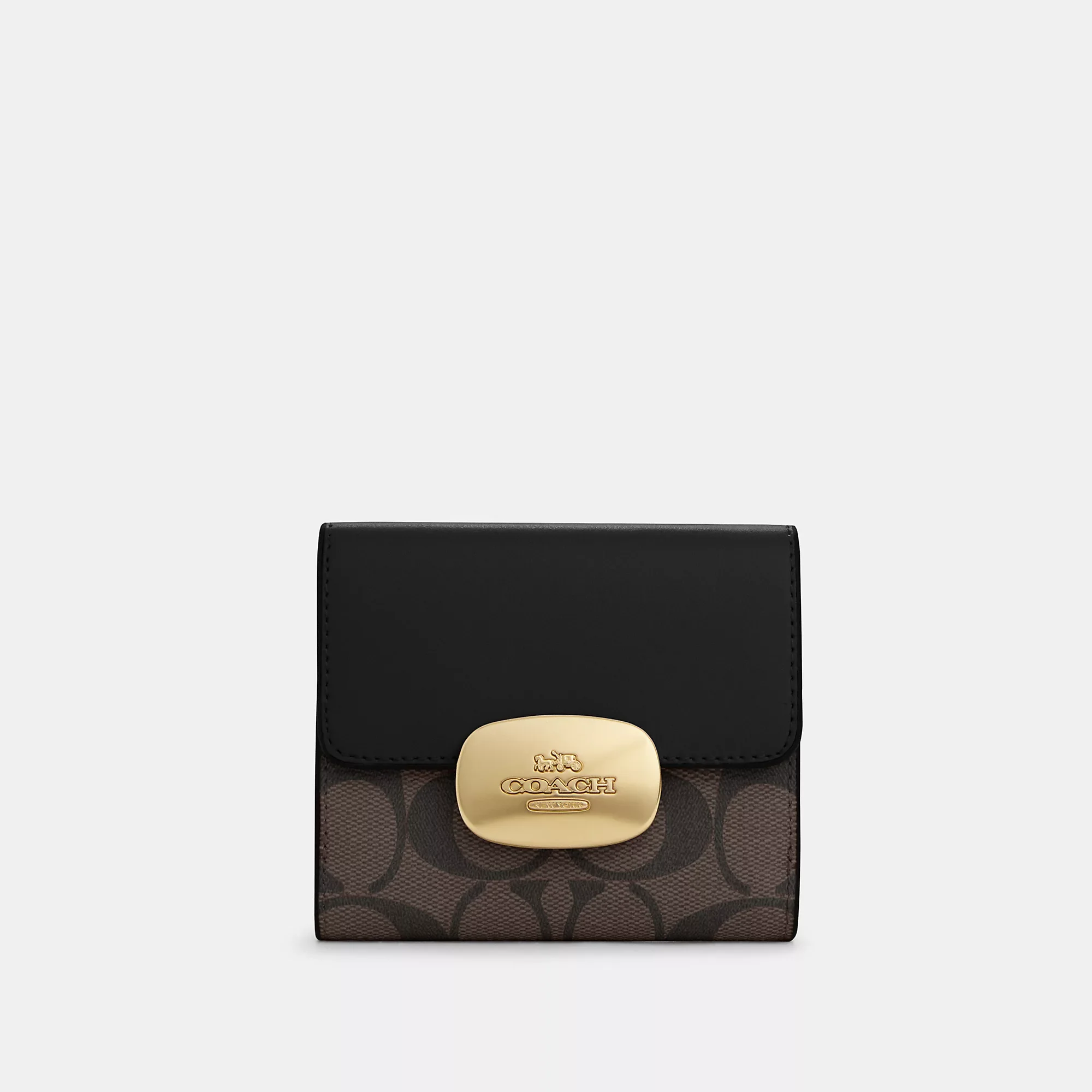 Outlet Eliza Small Wallet In Signature Canvas