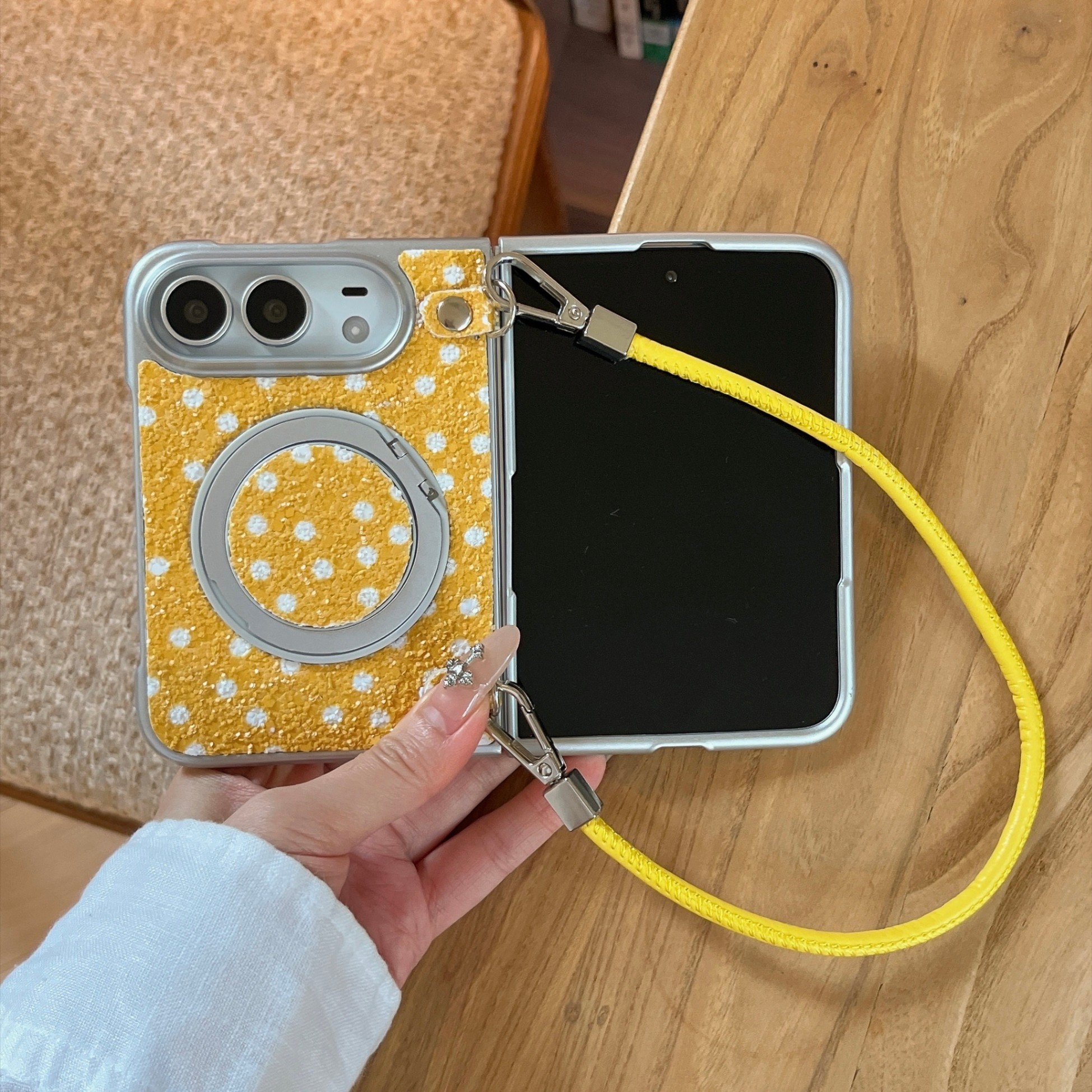 iPhone Duo Protective Case Kickstand - back view