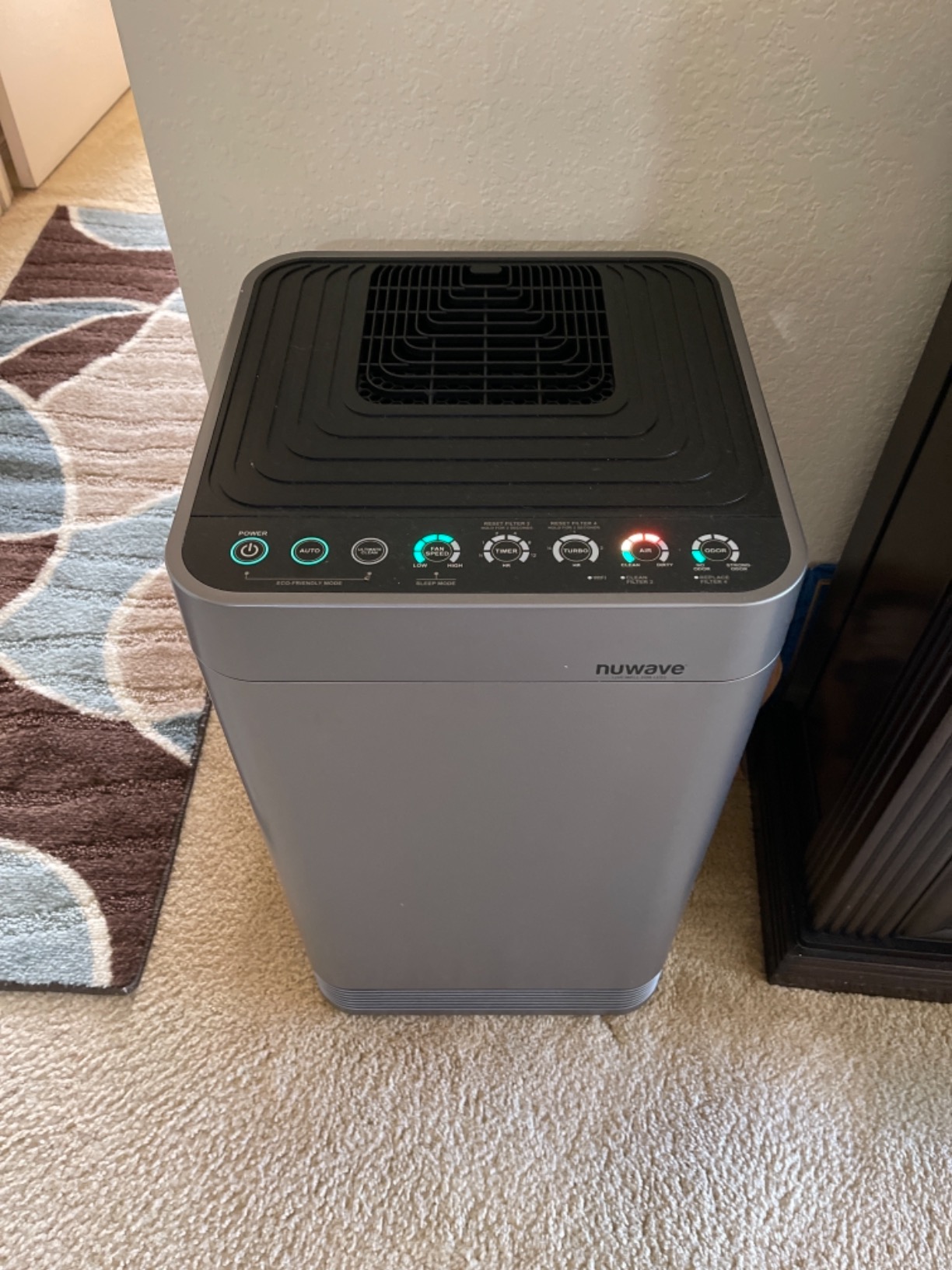 NUWAVE Air Purifier OxyPure Pro for Large Rooms Up to 2