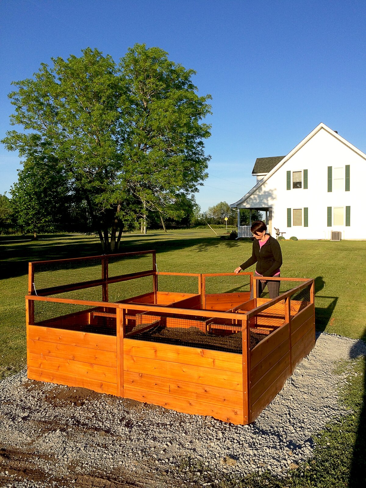 8x8 ft Cedar Garden in a Box