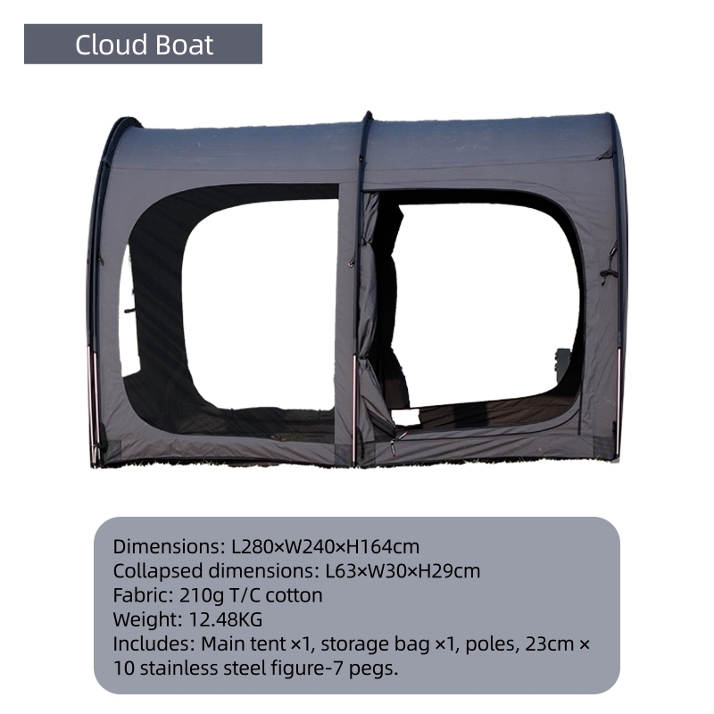 BLACK DAGON Cloud Boat/Cloud Warehouse Series Camping Tent