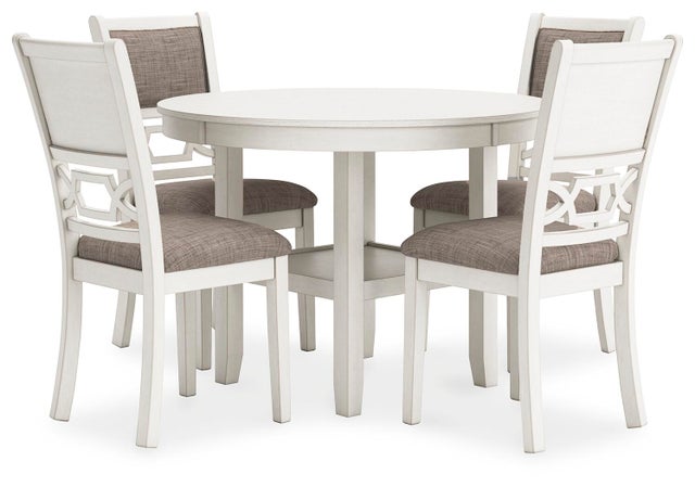 Wrenning / Langwest / Erinberg Dining Table and 4 Chairs