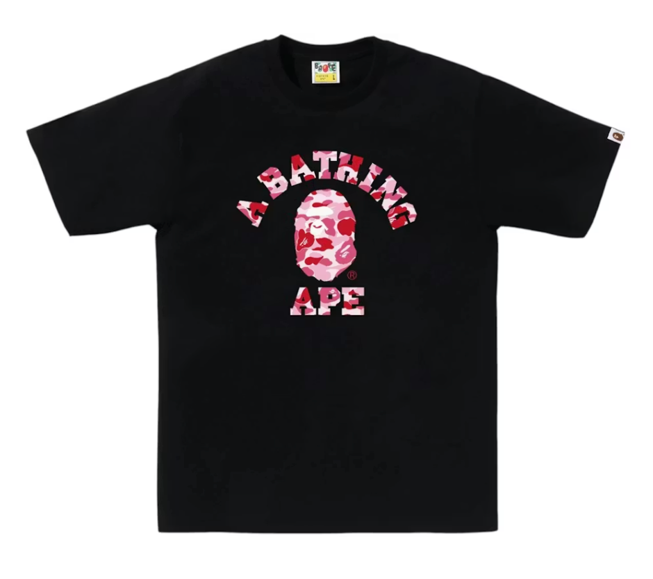 BAPE ABC Camo College Tee FW25