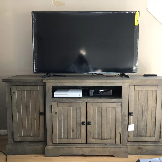 Casserly Solid Wood TV Stand for TVs up to 88