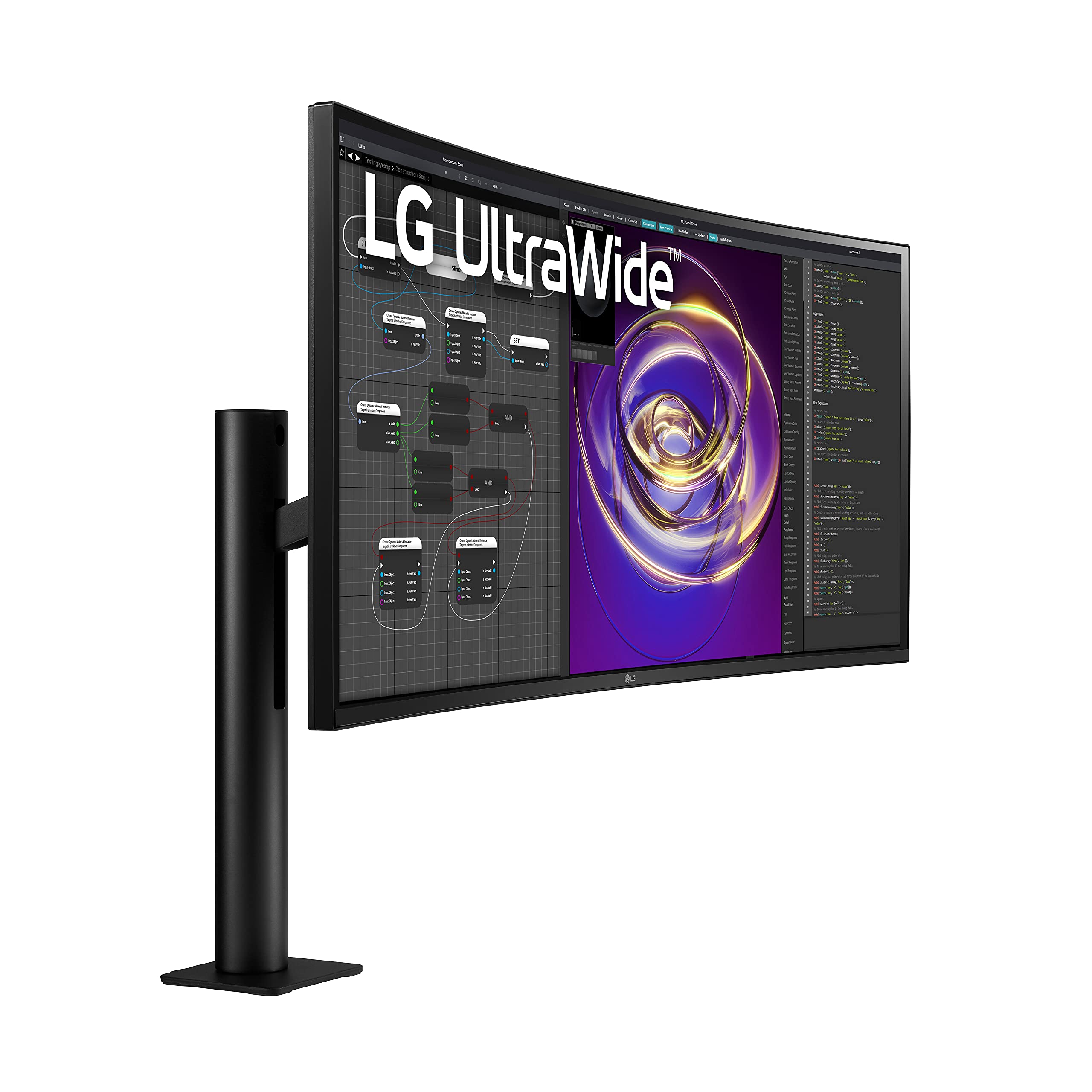 34" Curved 21:9 UltraWide Display with Ergo Stand
