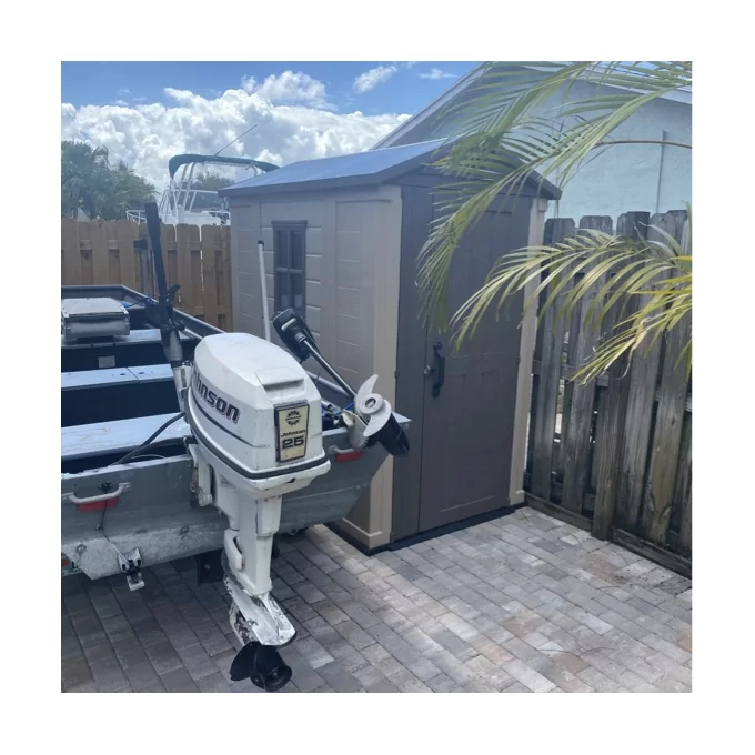 Factor 6 x 4 FT Strong Storage Shed Made Of Extremely Durable