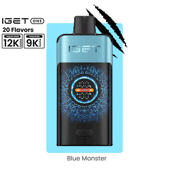 IGET ONE 12000 Puffs - Blue Monster【3-7 days】