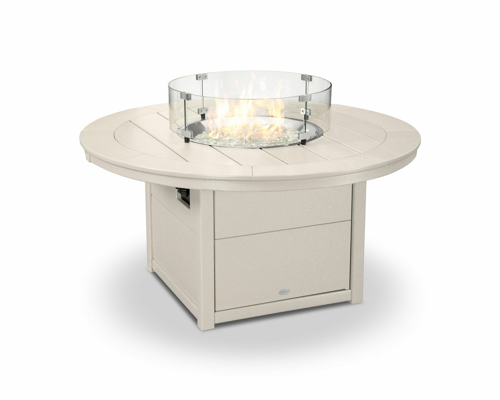 23.75'' H x 48'' W Polyresin Fire Pit Table
