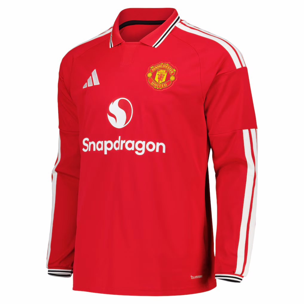 Manchester United Home  Long Sleeve Jersey Fan Version 26/27