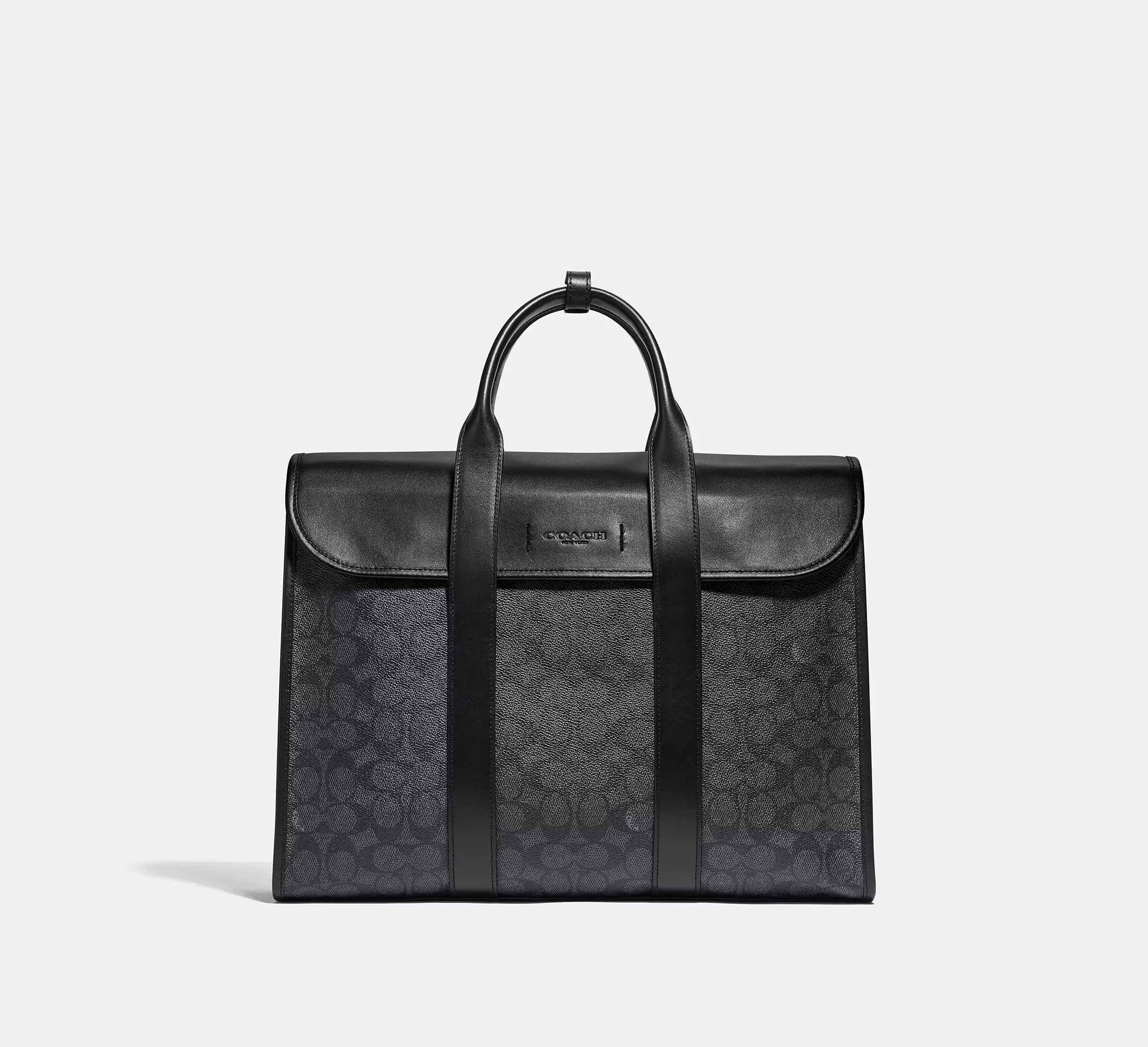 COAthtCH Gotham Portfolio Bag In Signature Canvas