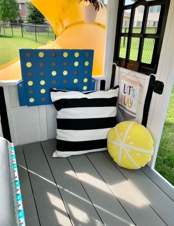 Stilt house children's slide complete set free shipping