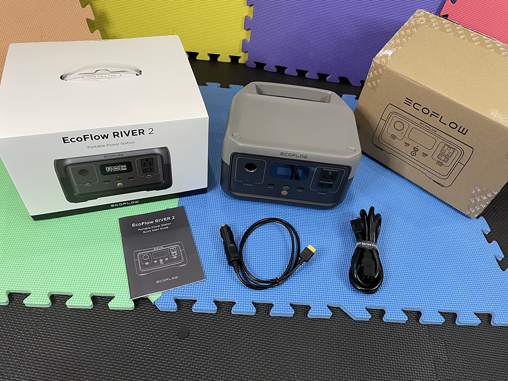 EF ECOFLOW Portable Power Station RIVER 2
