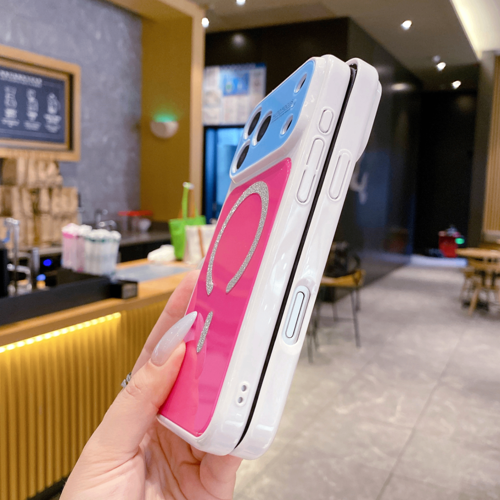 iPhone 18 Pro Max Protective Case Full Coverage - back view