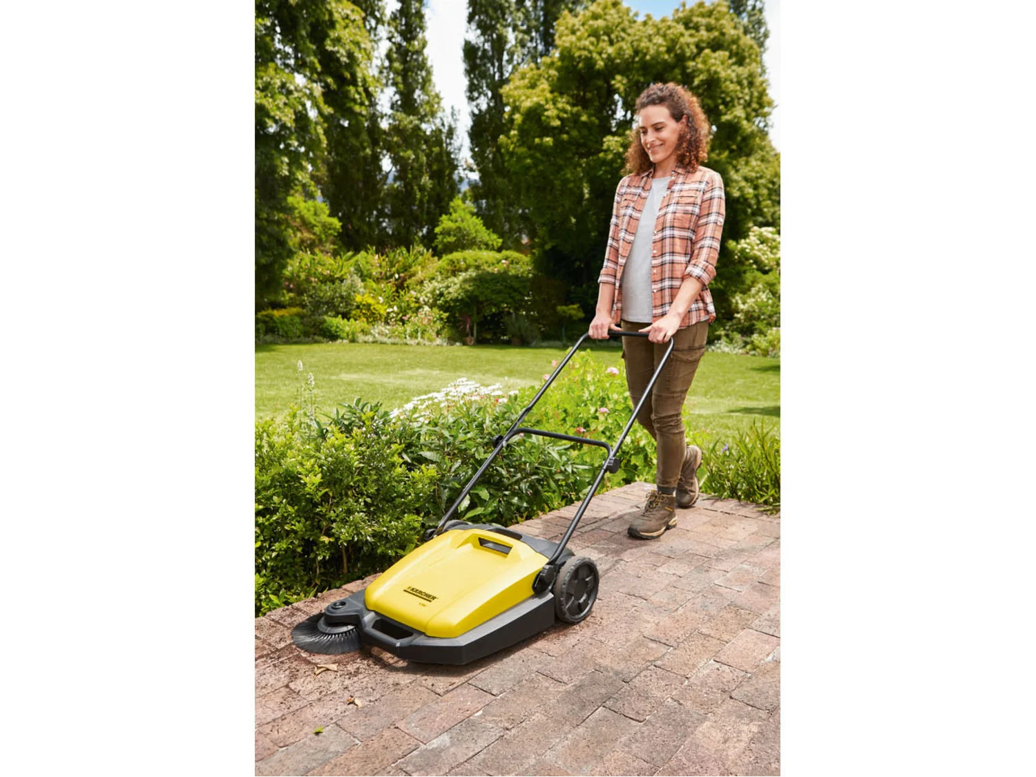 Hand-Operated Sweeper »S 500«, height-adjustable, approx. 16L container