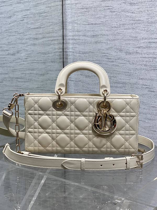 Lady D-Joy Bag Large Ivory