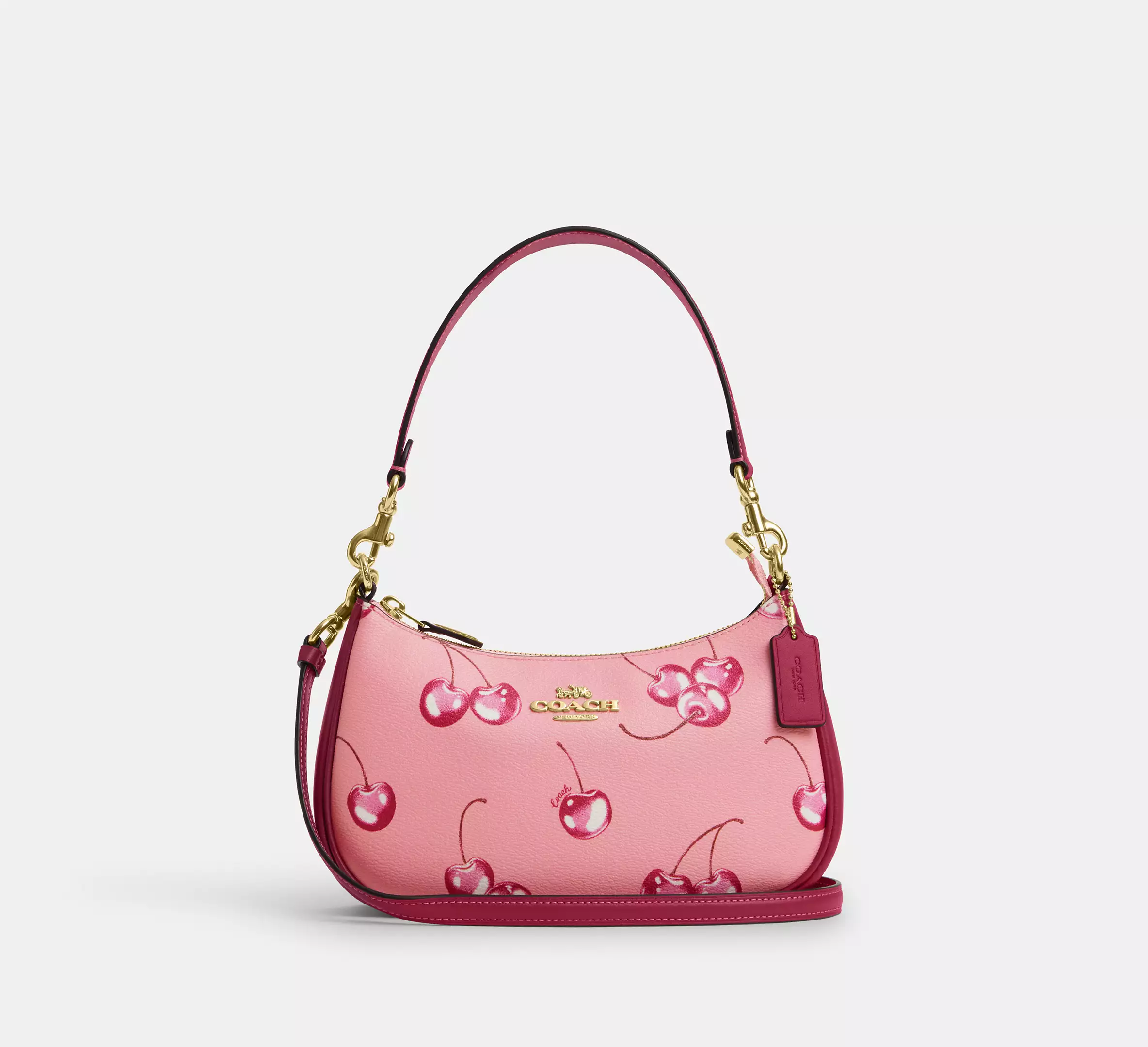 Teri Shoulder Bag With Cherry Print