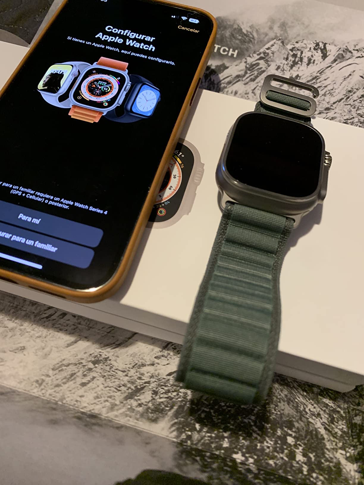Apple Watch Ultra [GPS + Cellular 49mm] Smart Watch withRugged