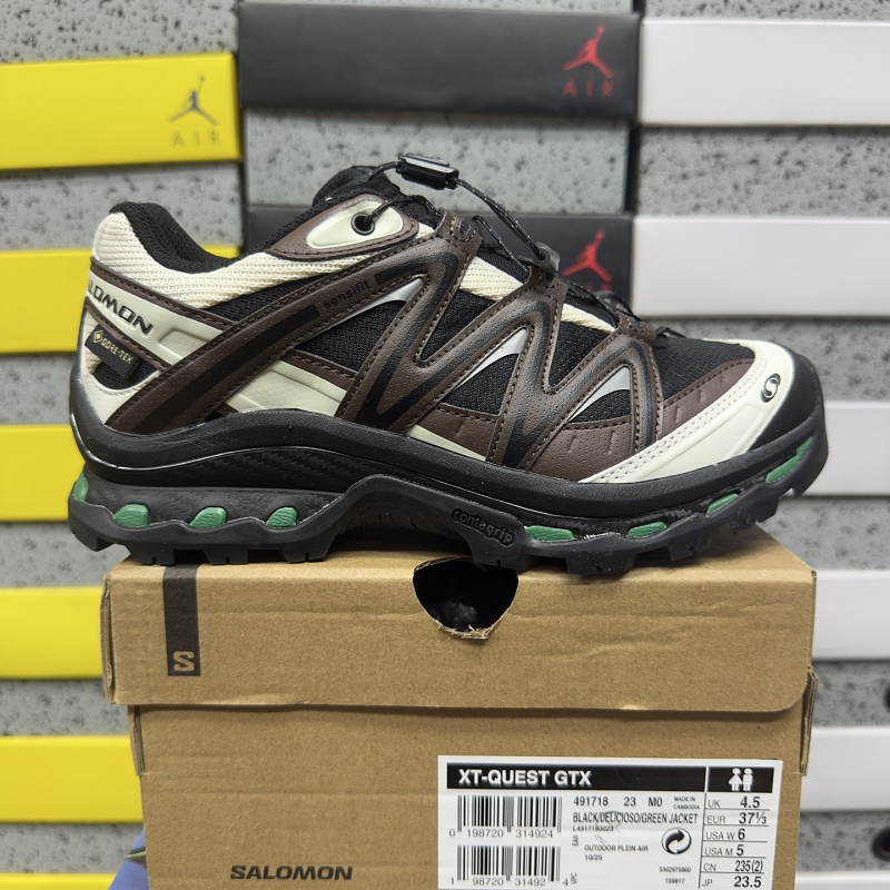 Salomon XT-Q Black Brown Edition A Sneakers