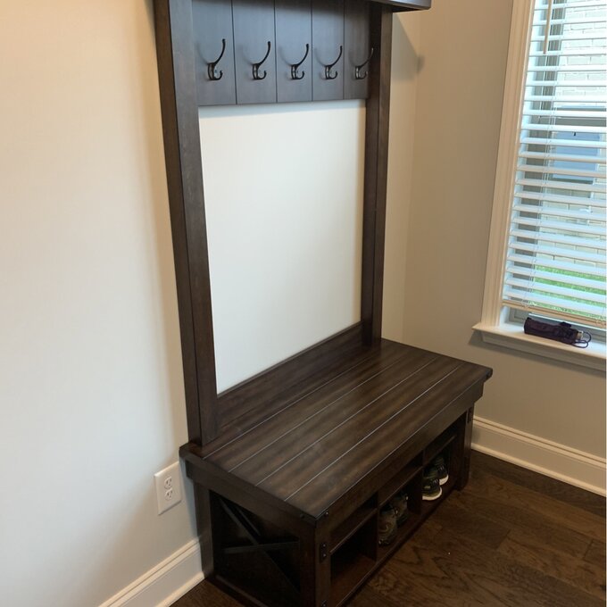 Lauver 40'' Wide Hall Tree with Shoe Storage