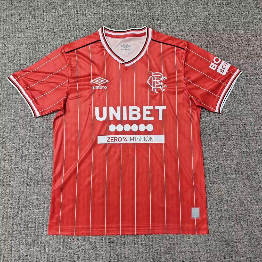 Rangers Special Edition Red Jersey Fan Version 26/27